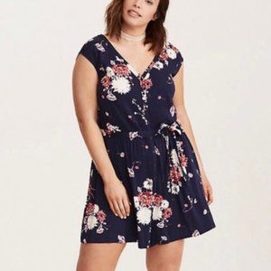 Torrid Floral Romper